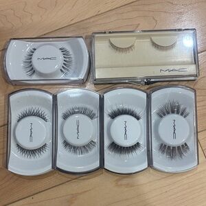 MAC Cosmetics Eyelashes LOT 6 Pairs NEW makeup MUA lashes